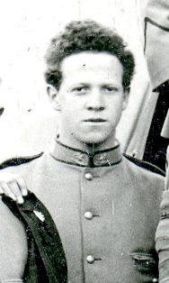 Cuthbert Kaufmann at Queen's Park<br/> Cadet Camp, 1909.